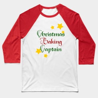 Xmas Baking Captain Baseball T-Shirt